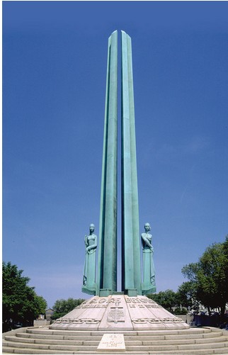 Le monument des 50 Otages à Nantes